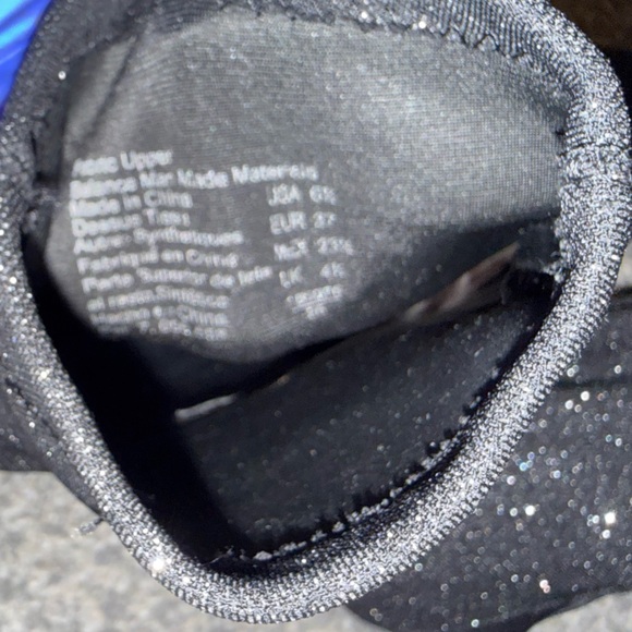 Brash Spicy Sparkle sock booties in black with a pointed toe and stiletto heel - Picture 11 of 11